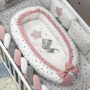 Protectie somn – Baby Nest Pink Cat